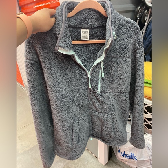 PINK Victoria's Secret Jackets & Blazers - VS Pink Sherpa Jacket
